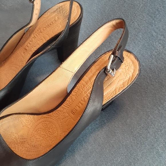 Pedro Miralles 1959 Leather Black Heels. - Picture 5 of 6